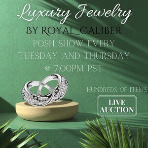 Luxury Jewelry Live Show (Flyer)